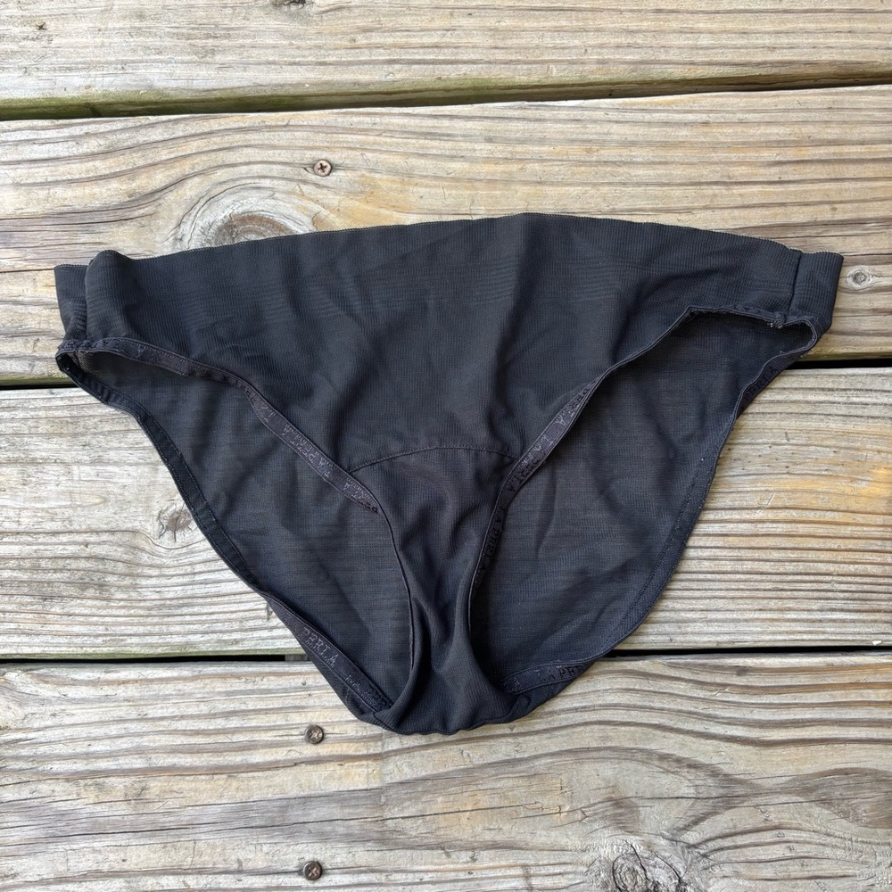 La Perla Sheer Black Bikini Panties NWOT